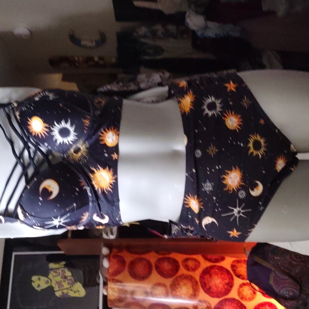 NWT SOLAR SYSTEM DRESSFO 2 PIECE SWIMSUIT